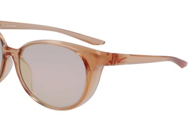 Nike Essence Sunglasses CT8229 Color 672 Washed Cora/Ember Glow/Grey W/Rose Gold Mirror Size 56-17-130