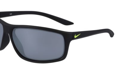 Nike Adrenaline Sunglasses Color 007 MT Black/Volt/Grey W/Silver FL Size 66-15-135