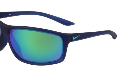 Nike Adrenaline Sunglasses Color 433 MT MDNT NVY/CLR JD/GRN W GRN M Size 66-15-135