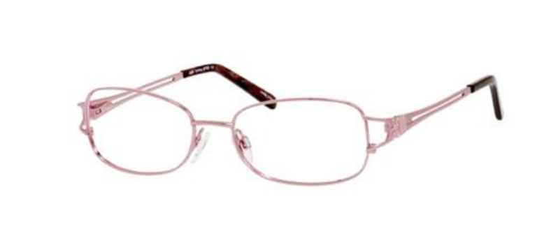 Valerie Spencer Eyeglasses 422 Color Rose Size 52-17-135