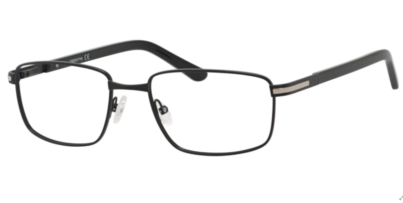 Claiborne Eyeglasses CB241 Color 0003 Matte Black Size 55-18-145