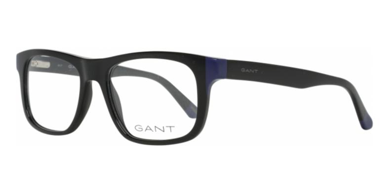 Gant Eyeglasses GA3157 Color 001 Black Size 53-17-145