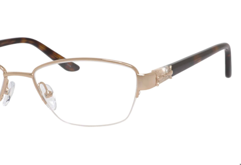 Valerie Spencer Eyeglasses 438 Color Gold Size 53-17-140 - Image 2