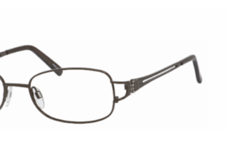 Valerie Spencer Eyeglasses 422 Color Brown Size 52-17-135 - Image 2