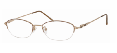 Valerie Spencer Eyeglasses 435 Color Gold Brown Size 51-17-140