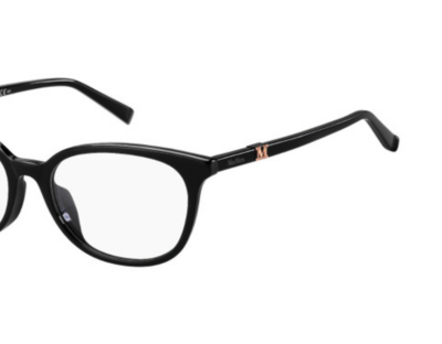 MaxMara Eyeglasses MM1425/F Color 807 Black Size 53-17-145