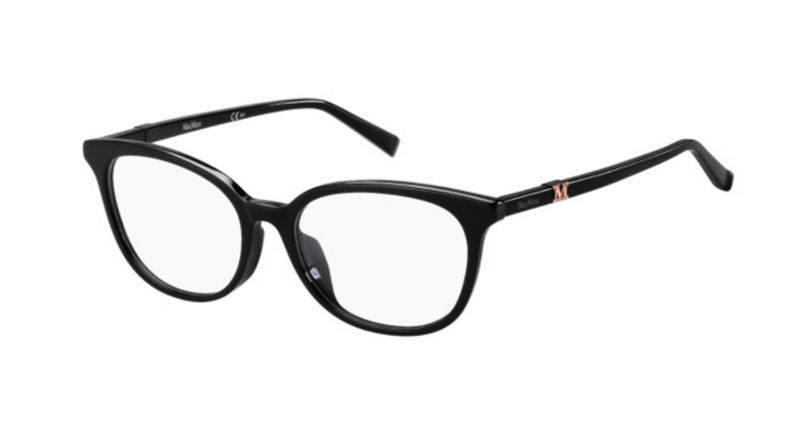 MaxMara Eyeglasses MM1425/F Color 807 Black Size 53-17-145