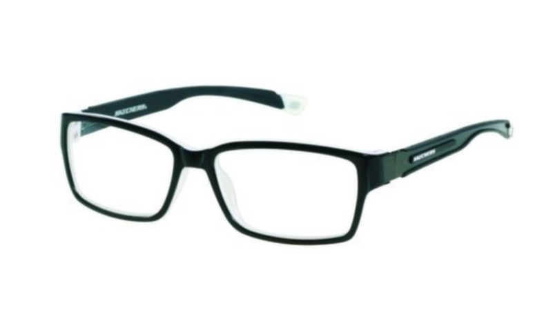 Skechers Eyeglasses SK3120 Color BLKWHT Size 53-15-140