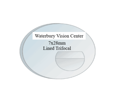 Lined Trifocal (Select your type of lenses on color on the Drop down)