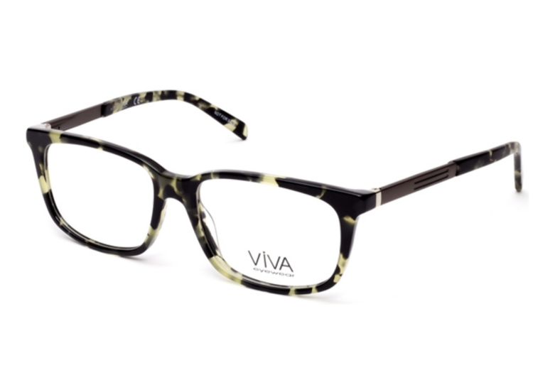 Viva eyeglasses, tortoiseshell frame.