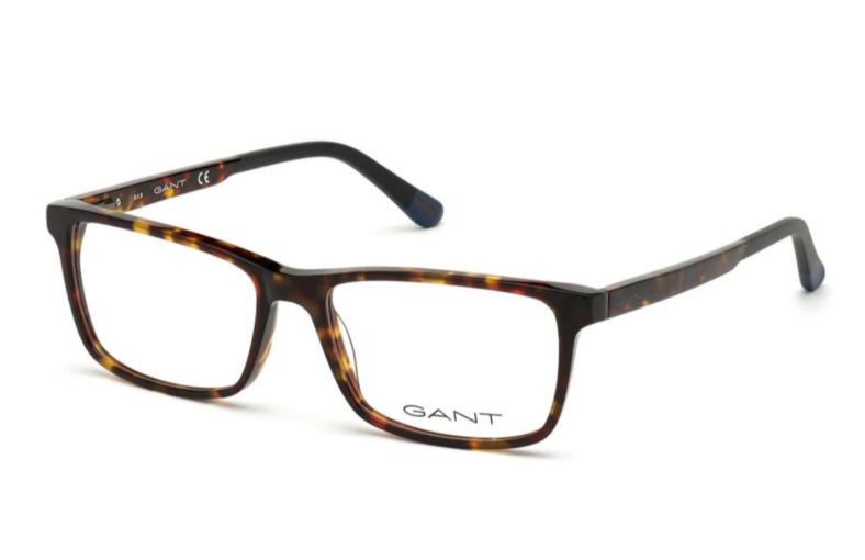 Brown tortoise Gant eyeglasses frame.