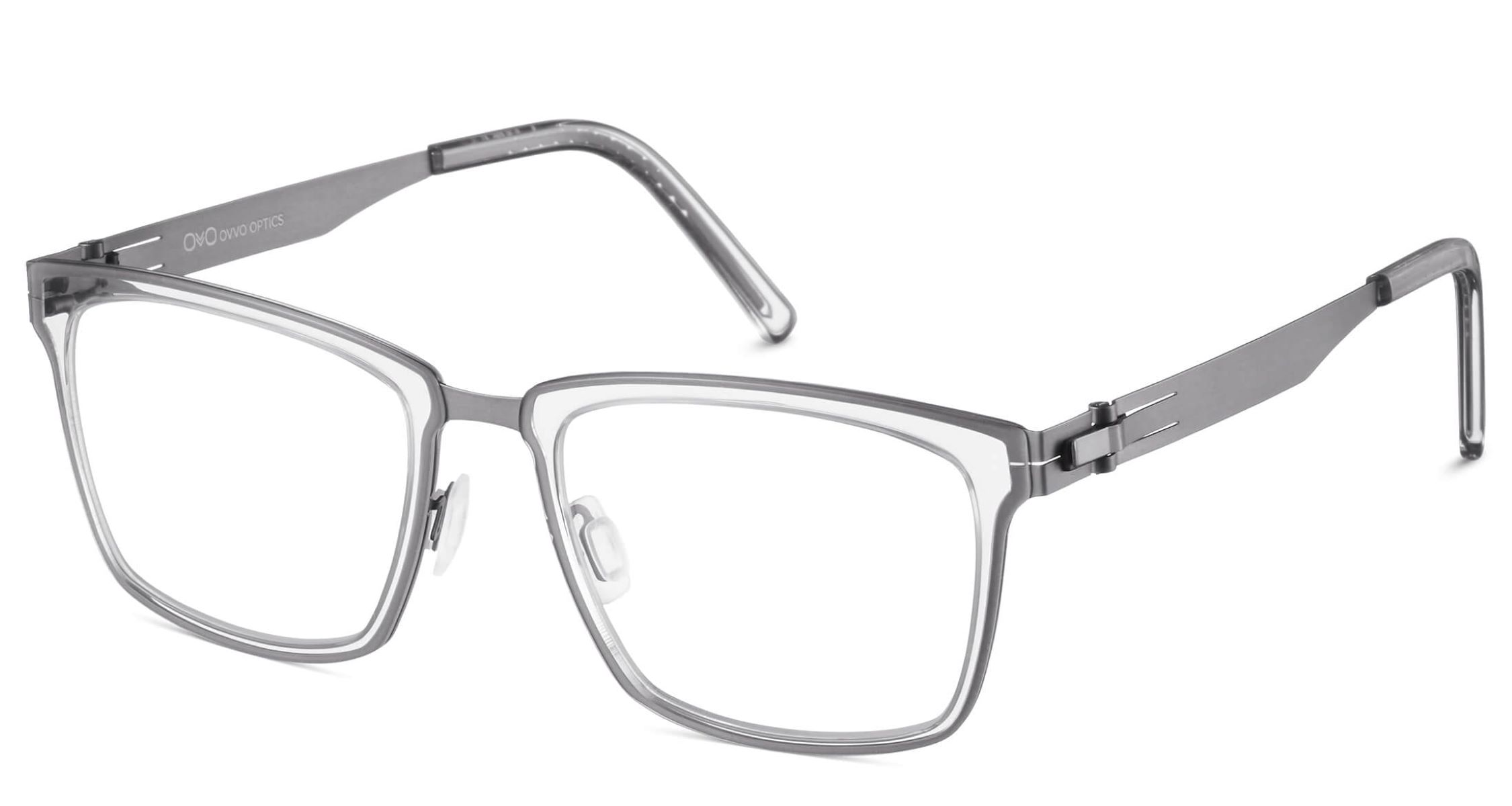 OVVO Optics Steel Titanium 3796 GRAPHITE 85 W/ TRANSLUCENT GRAY