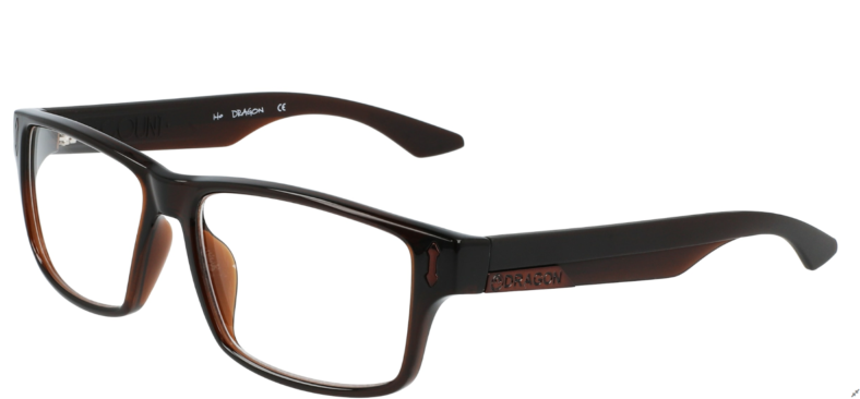 Brown Dragon Alliance H2O eyeglasses.